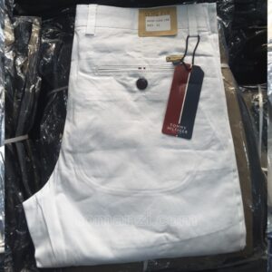 stretch chinos tommy hilfiger pure white 1555-15#
