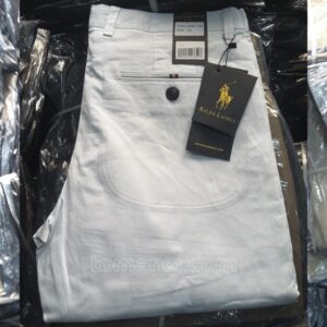 stretch chinos polo ralph pure white 1555-15#