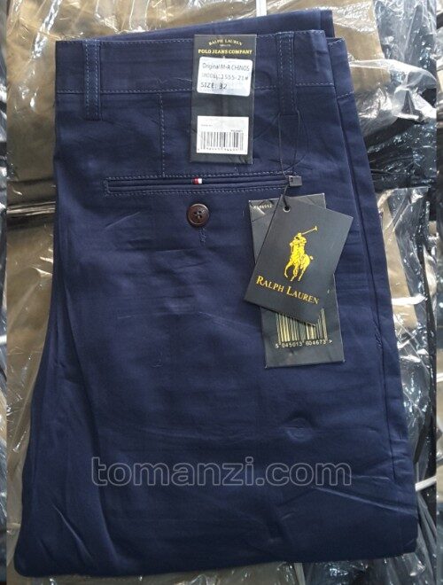 stretch chinos polo ralph navy blue 1555-21#