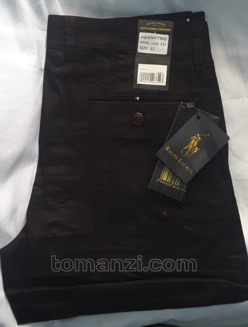 stretch chinos polo ralph Charcoal black 1555-23#
