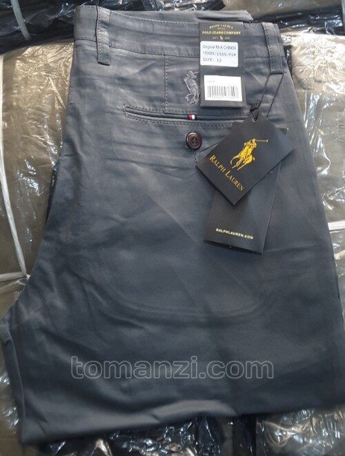 stretch chinos polo ralph grey 1555-71#