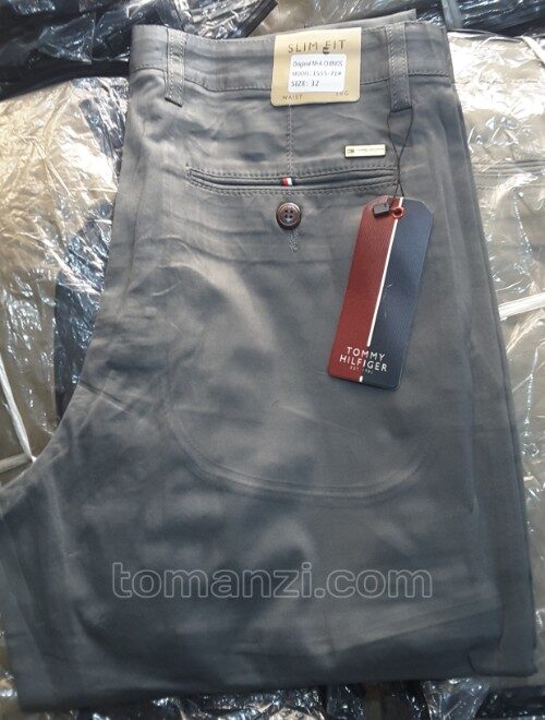 stretch chinos tommy hilfiger grey 1555-71#