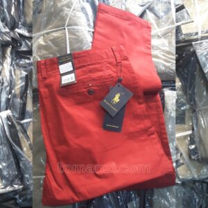 stretch chinos polo ralph red 1555-42#
