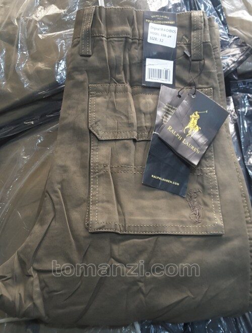 COMBAT CARGO PANT CHINOS THICK MATERIAL BROWN 2#