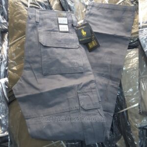 COMBAT CARGO PANT CHINOS THICK MATERIAL ASH GREY 68#