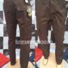 COMBAT CARGO PANT CHINOS THICK MATERIAL CHOCOLATE BROWN 16#