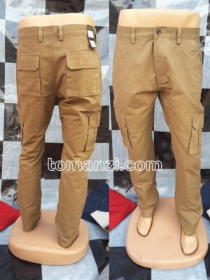 COMBAT CARGO PANT CHINOS THICK MATERIAL CARTON COLOR 15#