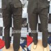 COMBAT CARGO PANT CHINOS THICK MATERIAL ARMY GREEN 17#