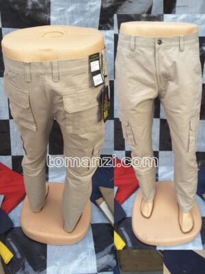 COMBAT CARGO PANT CHINOS THICK MATERIAL OFF-WHITE 1#