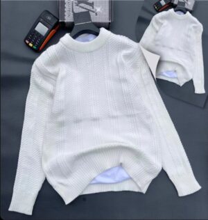 HIGH QUALITY ROUND-NECK CARDIGAN